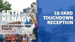18-yard Touchdown Reception vs Mid-Buchanan High