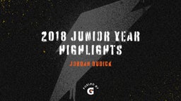 2018 Junior year highlights