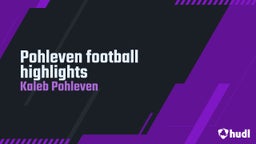 Pohleven football highlights 
