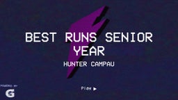 Best Runs Senior Year