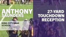 27-yard Touchdown Reception vs Chilhowee