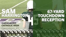 67-yard Touchdown Reception vs South Spencer 