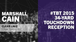 #TBT 2015: 34-yard Touchdown Reception vs Frederic 