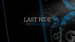 Last ride 