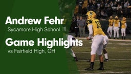 Game Highlights vs Fairfield High, OH