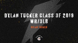 Dylan Tucker Class Of 2019 WR/OLB