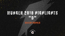 Munger 2018 Highlights "D"