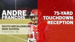Andre Francois's highlights 75-yard Touchdown Reception vs Providence 