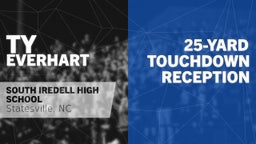 25-yard Touchdown Reception vs Statesville 