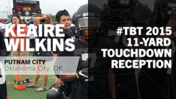 #TBT 2015: 11-yard Touchdown Reception vs Jenks 