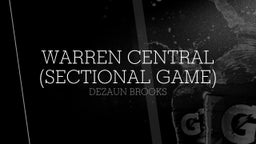 Warren Central (Sectional game)