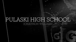 Jonathon Williams's highlights Pulaski High School