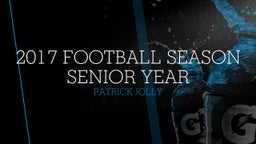 2017 Football Season Senior Year