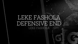 Leke Fashola Defensive End 