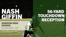 56-yard Touchdown Reception vs Desert Mountain