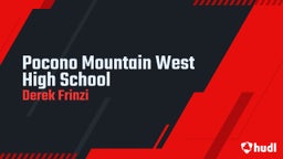Derek Frinzi's highlights Pocono Mountain West High School