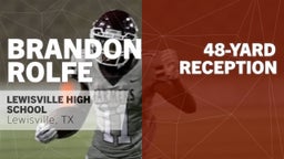 48-yard Reception vs Hebron