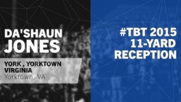 #TBT 2015: 11-yard Reception vs Jamestown 
