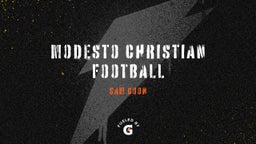 Modesto Christian Football 