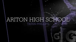 Taten Phillips's highlights Ariton High School