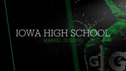 Markel Domino's highlights Iowa High School
