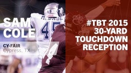 #TBT 2015: 30-yard Touchdown Reception vs Eisenhower 