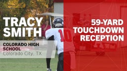 59-yard Touchdown Reception vs Reagan County 