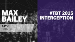 #TBT 2015:  Interception vs Saranac 