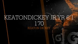Keaton Dickey #28 Junior Year