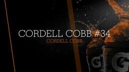 Cordell Cobb #34