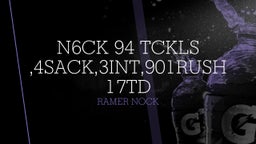 N6CK 94 tckls ,4sack,3int,901rush 17td