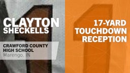 17-yard Touchdown Reception vs Jasonville Community