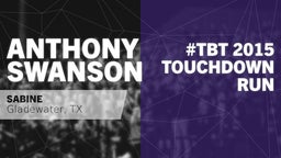 #TBT 2015:  Touchdown Run vs Jefferson 