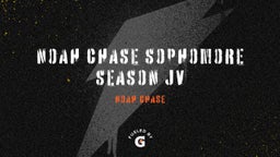 Noah Chase Sophomore Season JV