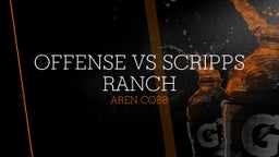 Offense vs Scripps Ranch