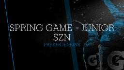 Parker Jenkins's highlights Spring Game - Junior Szn