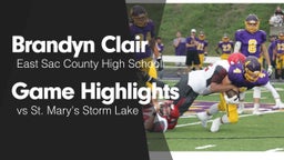 Game Highlights vs St. Mary's Storm Lake