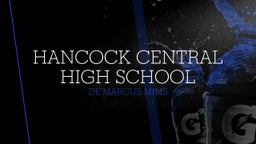 De'Marcus Mims's highlights Hancock Central High School