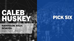 Caleb Huskey's highlights  Pick Six vs Farmington 