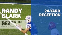 24-yard Reception vs Roseburg 