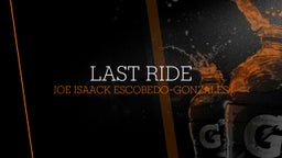 Last ride