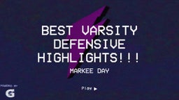 Best Varsity Defensive Highlights!!!