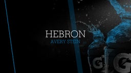 Avery Stein's highlights Hebron