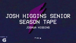 Josh Higgins senior season tape