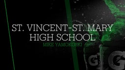 Mike Yamokoski's highlights St. Vincent-St. Mary High School