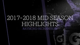 2017-2018 Mid season Highlights 