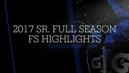 2017 SR. Full Season FS Highlights