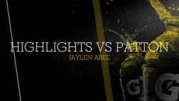 highlights vs Patton 