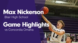 Game Highlights vs Concordia Omaha