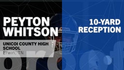 10-yard Reception vs Johnson County 